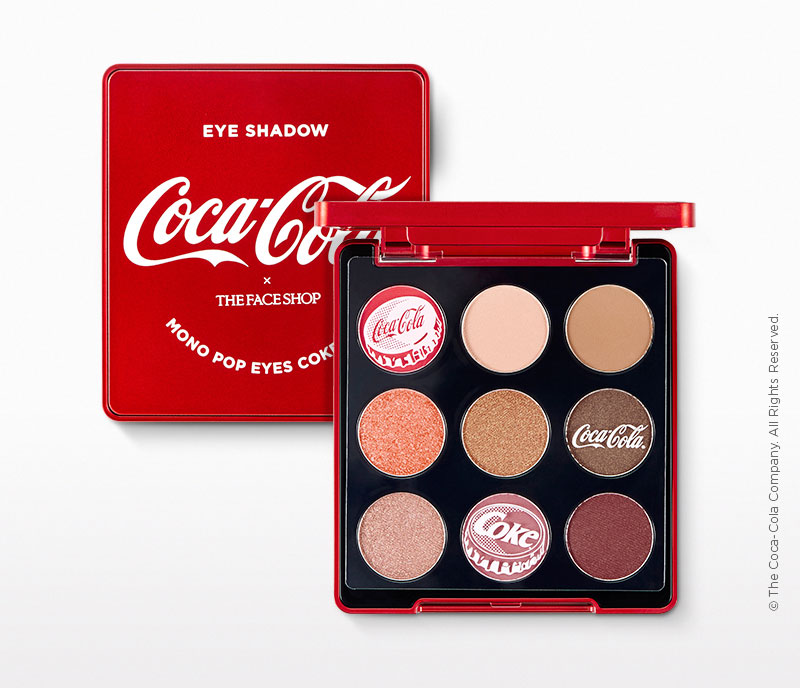 The Face Shop x Coca Cola ออกคอลเลคชั่นเมคอัพแพ็กเกจสวยซาบซ่าสไตล์วินเทจ 