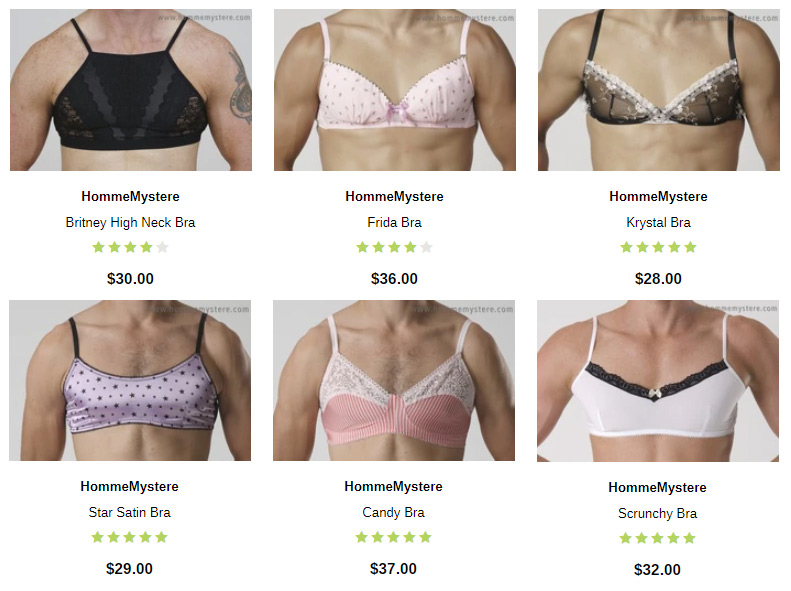 hommemystere lingeries for men