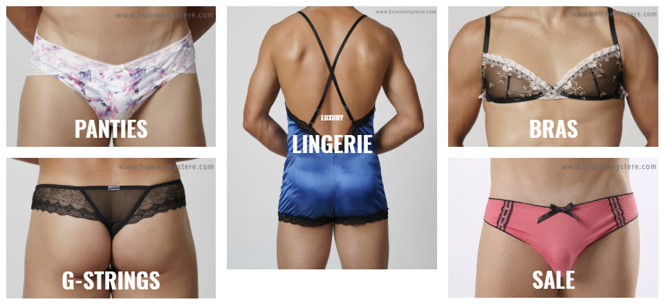 hommemystere lingeries for men