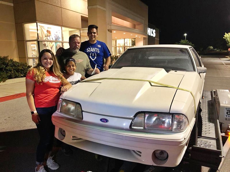 kids bought dads car