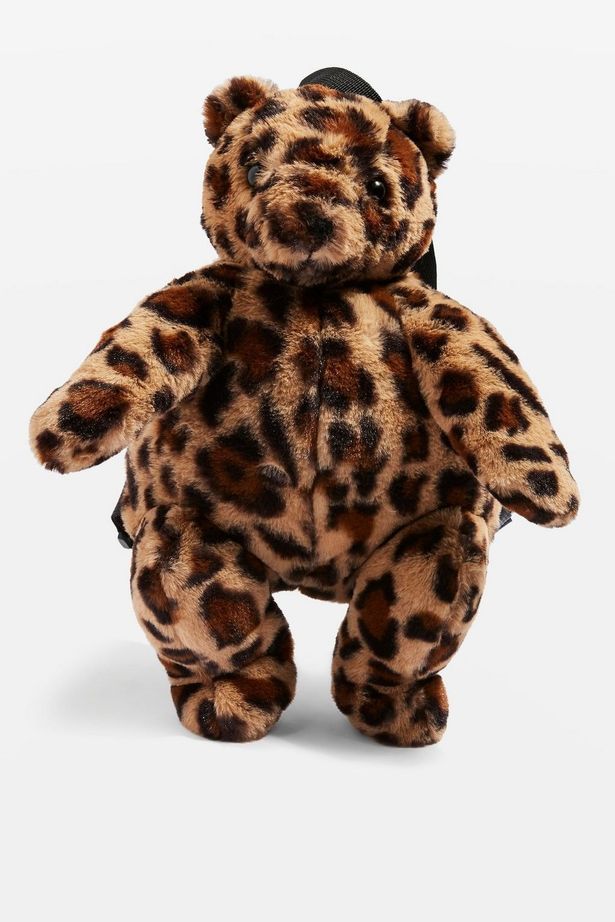 Topshop teddy bear backpack