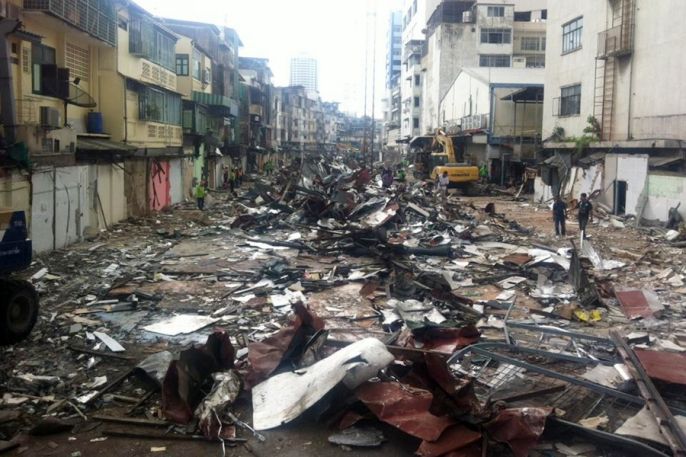 สะพานเหล็กโล่ง กทม.ลุยทำความสะอาดต่อ คาดเสร็จก่อนลอยกระทง