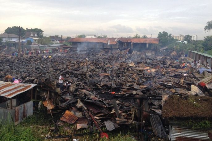 ไหม้วอด แคมป์คนงานอิตาเลียนไทยย่านดอนเมืองเสียหายหนัก ชวนร่วมบริจาคช่วยเหลือ