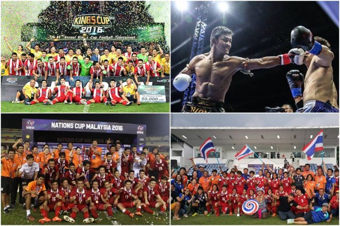 สุดยินดี ‘ทีมนักเตะไทย-บัวขาว’ พาเหรดคว้าชัยให้ชาวไทย