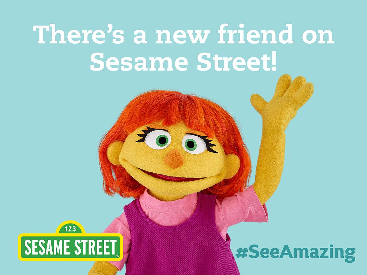 รายการดัง Sesame Street เผยคาแรกเตอร์ใหม่ ‘Julia’ ตัวแทนเด็กออทิสติก
