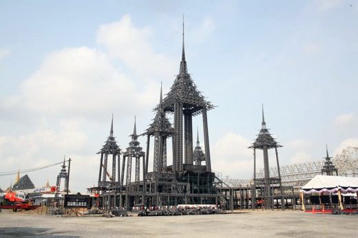 อธิบดีกรมศิลปากร แจงความคืบหน้าการจัดสร้างพระเมรุมาศและสิ่งปลูกสร้างประกอบพระเมรุมาศฯ