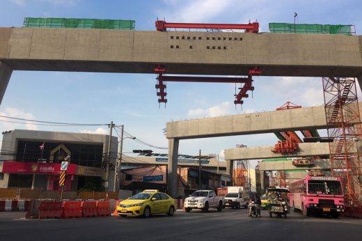 ฝั่งธนฯ อ่วมอีก เตรียมปิด 1 ช่องทางจราจรก่อสร้างรถไฟฟ้าสายสีน้ำเงิน 25 เม.ย.นี้