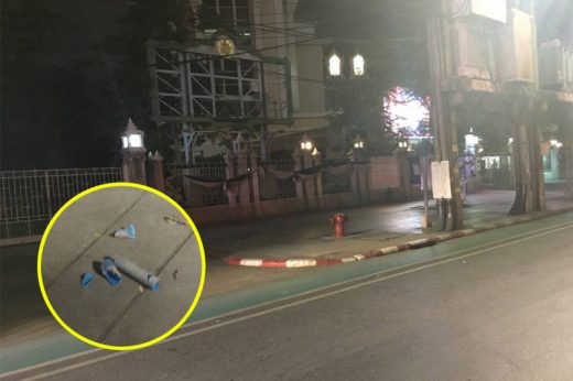 เจ้าหน้าที่ตรวจสอบแล้ว เหตุบึ้มหน้าโรงละครแห่งชาติไม่ใช่ระเบิด แคท่อพีวีซีแตก