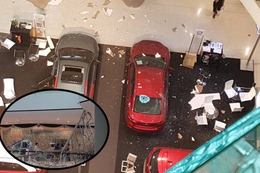 เกิดเหตุระทึกห้างดังย่านปิ่นเกล้า ฝ้าหล่นจากชั้น 5 ส่งผลบาดเจ็บ 3 ราย