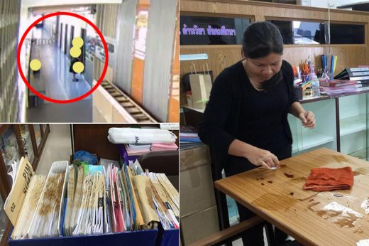 มือดีดอดราดซีอิ๊ว-น้ำมันพืชในห้องพักครู รร.ชายล้วนชื่อดัง วงจรปิดชี้ผู้ก่อเหตุเป็นครู!