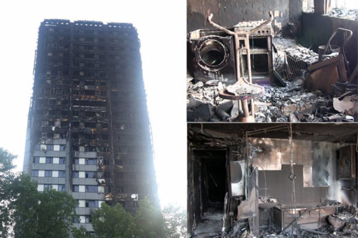 เผยภาพจากภายในอพาร์ทเมนท์ลอนดอนไฟไหม้ ดำเป็นตอตะโกทุกสิ่ง-เชื่อมีเหยื่อมากกว่าที่แจ้งเข้ามา