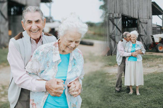 ส่องภาพคู่รักรุ่นใหญ่หัวใจกุ๊กกิ๊ก เมื่อสองตายายควงแชะภาพฉลองชีวิตคู่ 68 ปี มุ้งมิ้งจนต้องอิจฉา