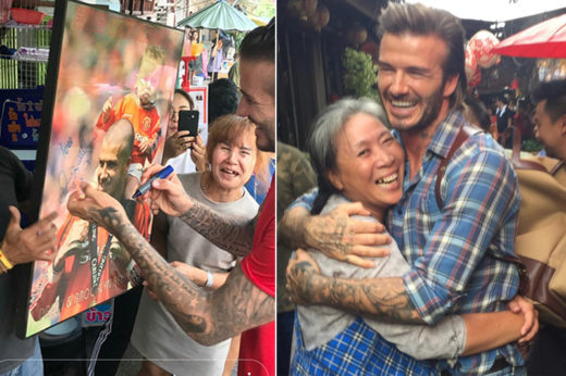 รวมภาพ เดวิด เบ็คแฮม ซุ่มเงียบมาไทย ใครได้เจอโชคดีสุด ๆ