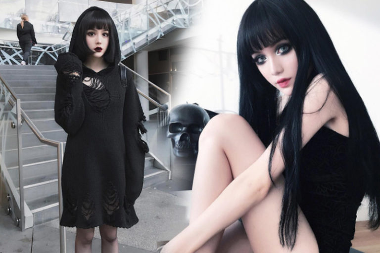 “คิน่า เฉิน” อาหมวยลุคตุ๊กตา แบ๊วดาร์ค ๆ แบบโกธิคบาร์บี้