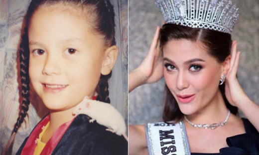 เป๊ะ ความสวยน่ารักแบบ “มารีญา” Miss Universe Thailand 2017 จากวัยเด็กจนถึงวันมงลง