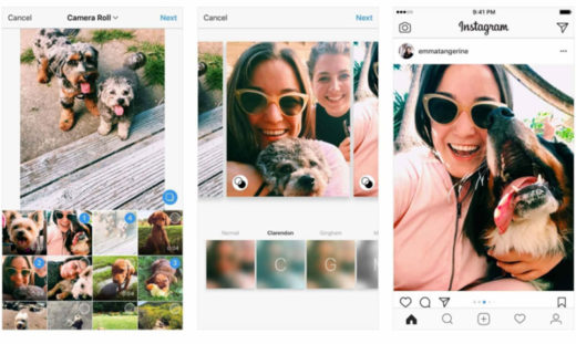 Instagram เปิดให้โพสต์ภาพเป็นเซตด้วยรูปที่ไม่เป็นจัตุรัสได้แล้ว
