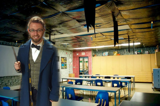 ครูหนุ่มโรงเรียนรัฐโอเรกอน เนรมิตห้องเรียนใหม่ธีม Harry Potter สวยจนอยากกลับไปเรียนอีกรอบ!