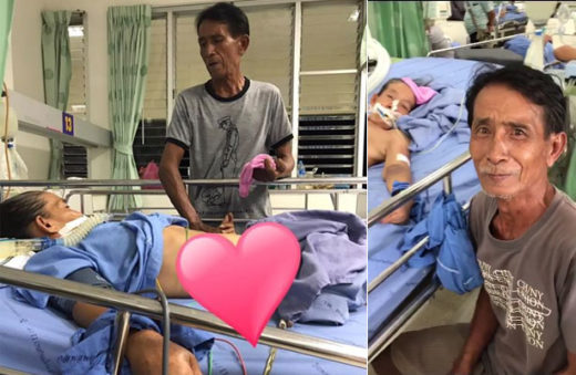 ซึ้ง ความรักของลุงกับป้าที่หนีมาอยู่ด้วยกัน 30 ปี จนวันนี้ยังคงเคียงข้างไม่ทิ้งกันยามเจ็บไข้