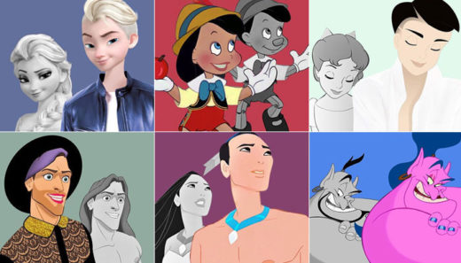 มาดูกันว่าจะเป็นอย่างไรเมื่อคาร์แรคเตอร์ดิสนีย์ทั้งหญิง-ชาย กลายเป็นคนข้ามเพศ