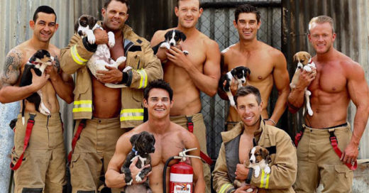 ดีต่อใจอะไรเบอร์นี้! หน่วยผจญเพลิงออสซี่ออกปฏิทิน 2018 คอนเซ็ปต์ดับเพลิงได้ รักสัตว์ด้วย