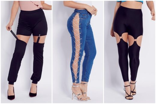 ชมภาพแฟชั่นกางเกงยีนส์รุ่นใหม่ล้ำไปไกล กล้าขายแต่ใครหนอจะกล้าใส่!?