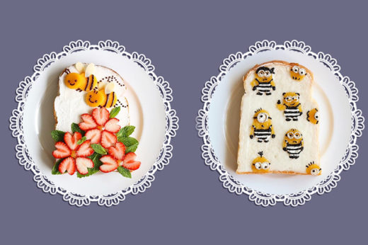 อาจารย์สอนทำอาหารชาวญี่ปุ่นแต่งแต้มไอเดียสุดน่ารักลงบนแผ่นขนมปัง ดูดีเห็นแล้วน่าชิมสักคำ!