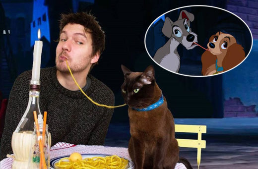 ทาสแมวหนุ่มสุดซน จับสองเหมียว ‘Tara’ และ ‘Willow’ ร่วมเฟรมถ่ายภาพล้อฉากในภาพยนตร์