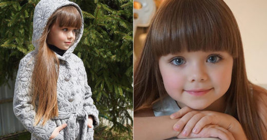 หนูน้อย Anastasia Knyazeva แก้มป่องตากลมเหมือนตุ๊กตา จนได้รับฉายาเด็กหญิงที่สวยที่สุดในโลก