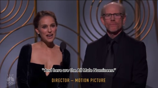 ขยี้ให้สุด! นาตาลี พอร์ตแมน กับประโยคเด็ดทำสตั๊นท์ทั้งงาน บนเวที Golden Globes 2018