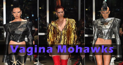 สุดๆ ไปเลย! “Vagina Mohawks” วิกโมฮอว์กของน้องจิ๊มิ สะเทือนแคทวอล์ค New York Fashion Week 2018
