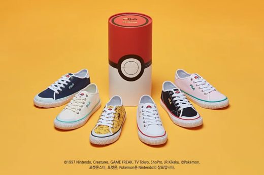 รองเท้าผ้าใบถูกใจแฟนการ์ตูน ต้องนี่เลย ‘FILA Pokémon Capsule Collection’