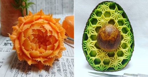 นักแกะสลักญี่ปุ่นงัดสกิลแกะสลักแบบไทย แกะผัก-ผลไม้สุดวิจิตรงดงาม