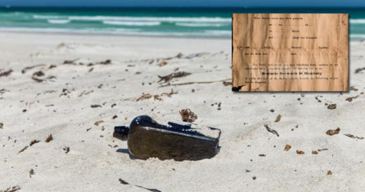 ค้นพบข้อความในขวดแก้วเก่าแก่ที่สุดในโลก หลังถูกโยนทิ้งกลางทะเลเมื่อ 132 ปีที่แล้ว!