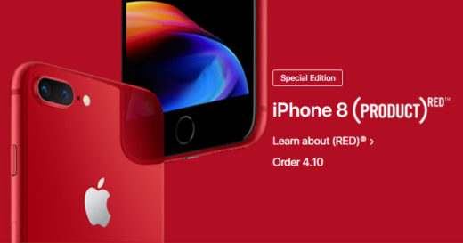 มาแล้ว iPhone 8/8+ รุ่นพิเศษสีแดง (Product) RED Special Edition ซื้อใช้ได้บุญ!