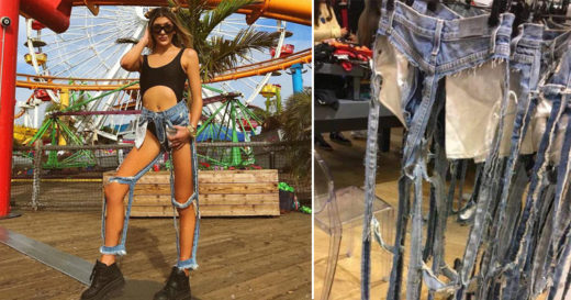 ขาดธรรมดามันไม่ถึงใจ เจอกางเกงยีนส์ “Extreme Cutout” เข้าไป ไม่เหลืออะไรให้ขาดไปกว่านี้ได้อีกแล้ว!