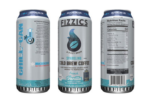 เปิดตัวเครื่องดื่ม Fizzics Sparkling Cold Brew ในกระป๋องมหัศจรรย์ เย็นได้เองใน 90 วินาที!