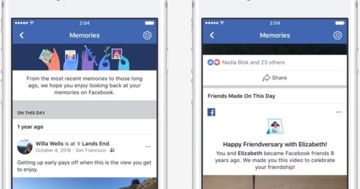 Facebook เพิ่มหัวข้อ Memories รวมเรื่องราวน่าจดจำไว้ด้วยกัน