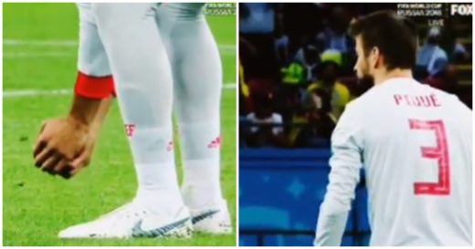 อ่อนโยนเหลือเกินพ่อคุณ แฟนบอลแทบใจละลายเมื่อเห็นนักเตะสเปนทำสิ่งนี้ในสนาม