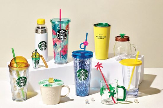 Starbucks เกาหลี ออกแก้วน้ำสุดสดใสน่ายกดื่มกับ 4 ธีมสุดฮิตคู่ซัมเมอร์