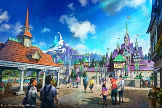 Tokyo Disney Sea เตรียมขยายโซนใหม่ จัดเต็มในธีม Frozen-Tangled-Peter Pan