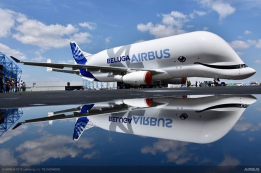 ส่องภาพพี่วาฬยักษ์ Airbus BelugaXL รูปลักษณ์ใหม่น่ารักขึ้นเป็นกอง