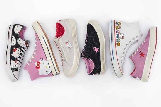 แบ๊วกันให้สุดกับคอลเล็กชั่นใหม่ Cute Cute! จาก Hello Kitty x Converse