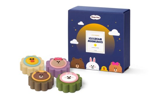 Häagen-Dazs ดึง LINE FRIENDS สร้างความน่ารักบนขนมไหว้พระจันทร์ไอศกรีม