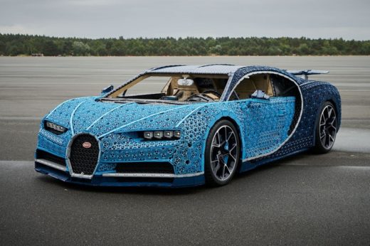 เห็นแล้วทึ่ง! LEGO สร้างรถหรู Bugatti Chiron ด้วยตัวต่อกว่า 1 ล้านชิ้น