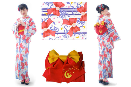 ชวนแฟนการ์ตูน Sailor Moon มาแต่งชุดยูกาตะลายสวยต้อนรับเทศกาลดอกไม้ไฟ