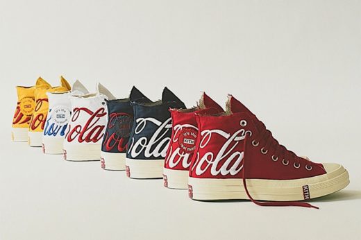 เผยโฉมสนีกเกอร์คู่สวย KITH x Coca Cola x Converse