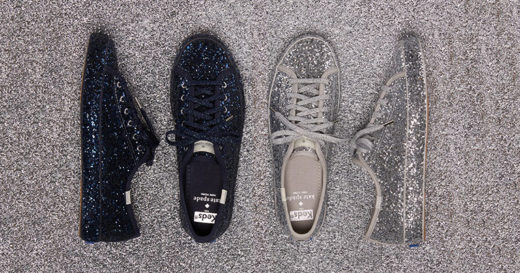 วิ้งๆ บลิ๊งค์ๆ! รองเท้า Keds x kate spade รุ่นกลิตเตอร์ ใส่เดินสะดุดตาใคร ๆ