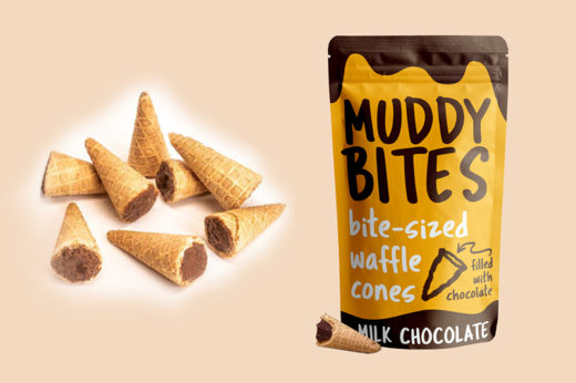 ต่อยอดความอร่อยไอศกรีม! ปิ๊งไอเดียขายโคนจิ๋วสอดไส้ช็อคโกแลตเคี้ยวหนึบเพลินๆ