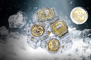 Casio ฉลอง 35 ปีนาฬิกา G-Shock ด้วยรุ่น GLACIER GOLD สายใส สุดคูล!