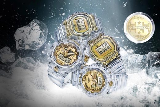 Casio ฉลอง 35 ปีนาฬิกา G-Shock ด้วยรุ่น GLACIER GOLD สายใส สุดคูล!